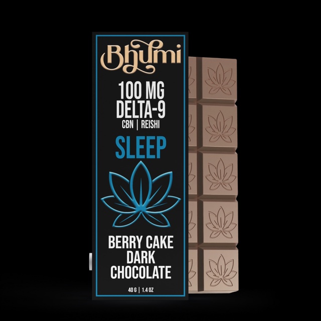 Bhumi Berry Cake Dark Chocolate Bar (Sleep) / Berry Cake